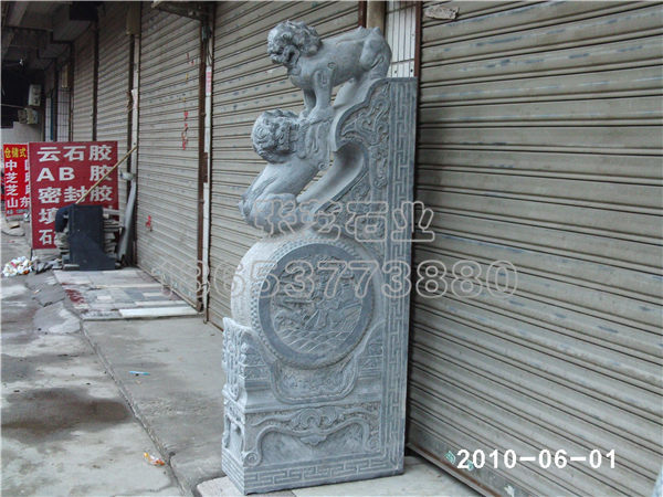 專(zhuān)業(yè)加工門(mén)口擺件抱鼓石,仿古抱柱石