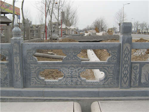 簡(jiǎn)易鏤空石圍欄-石欄桿